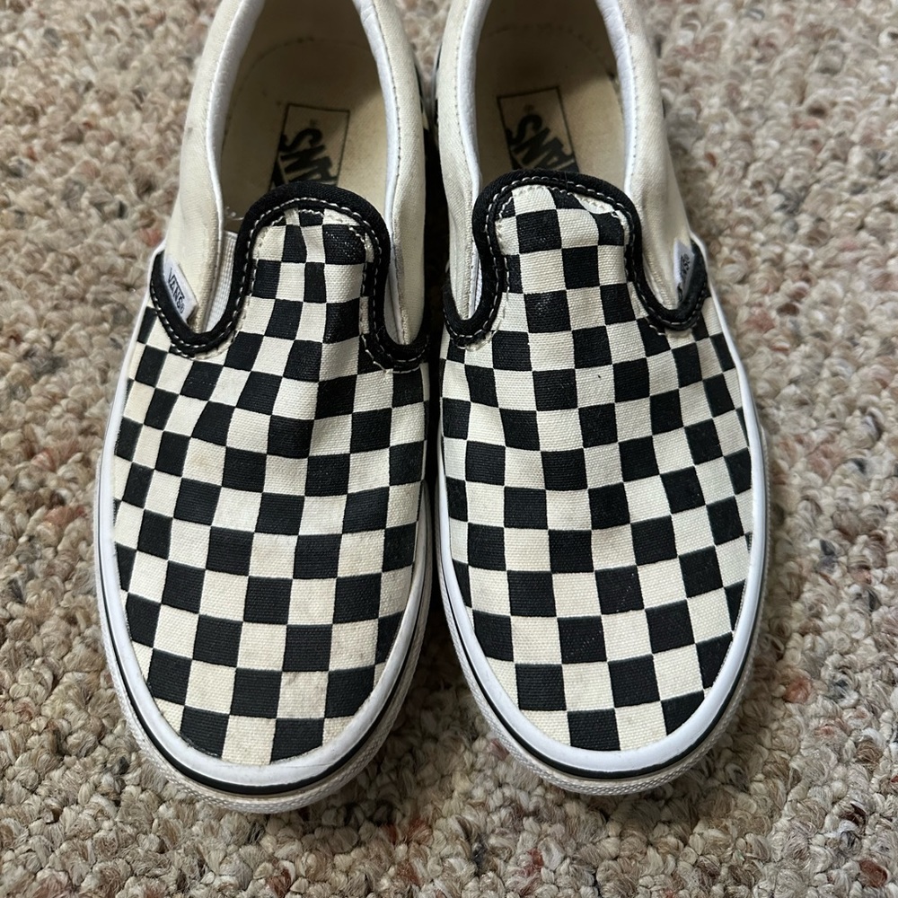 Kids vans slip on shoes size 2.5